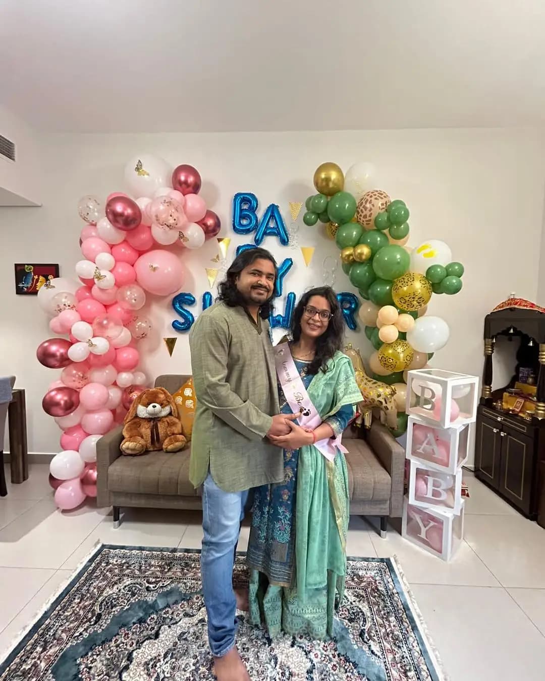 Gender Reveal Balloon Decoration in Fujairah