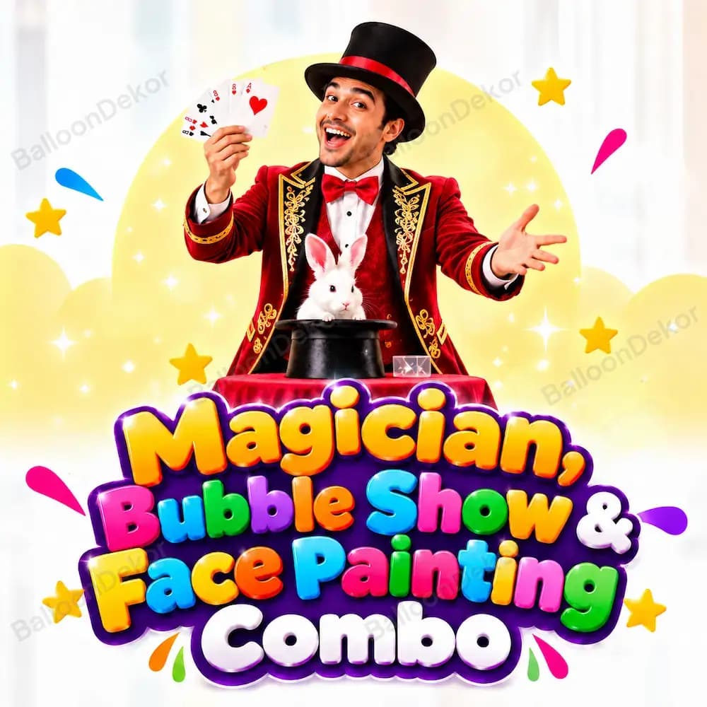 Kids Birthday Entertainer Combo